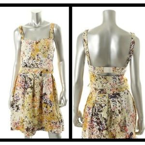 Floral 3 in 1 Mini dress / Crop top and skirt